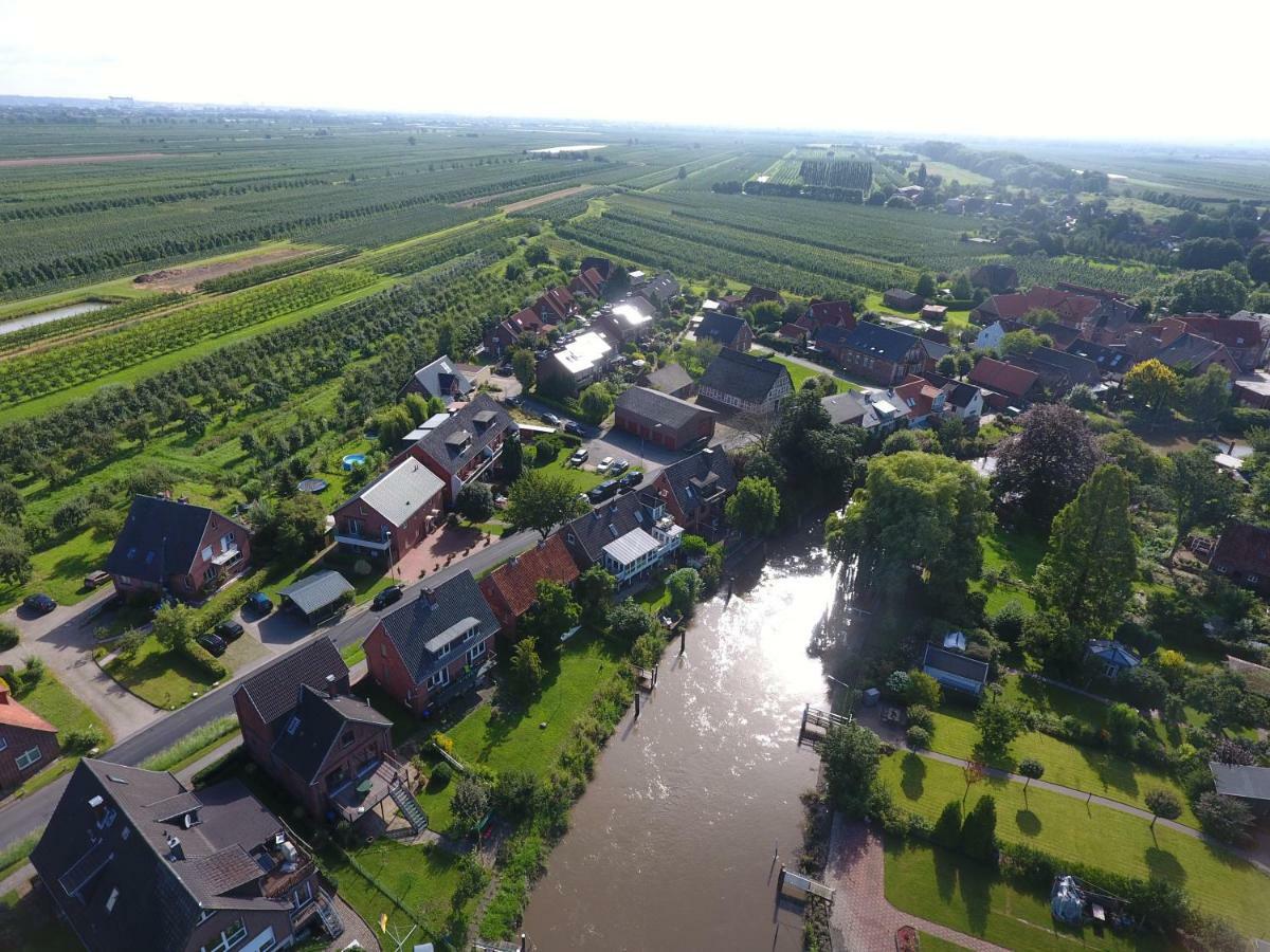 Deichkroenchen Ferienwohnung Altes Land Hamburg Jork Ngoại thất bức ảnh
